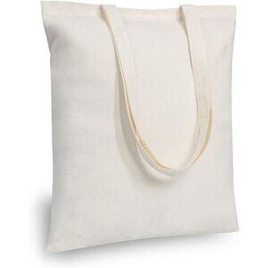 Cotton Tote Bags Bulk Reusable Grocery Shopping Gift DIY Craft Bag 24 Pack